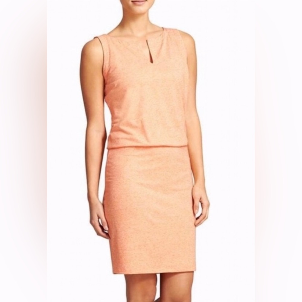 Athleta Peach Sleeveless Dress